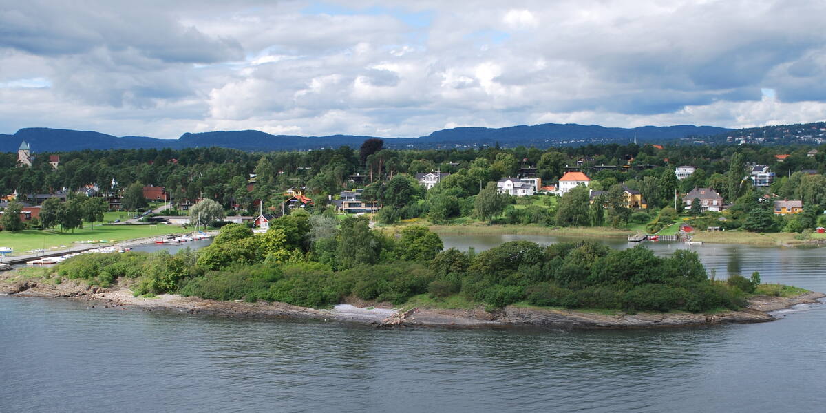Store Herbern sett fra sjøen